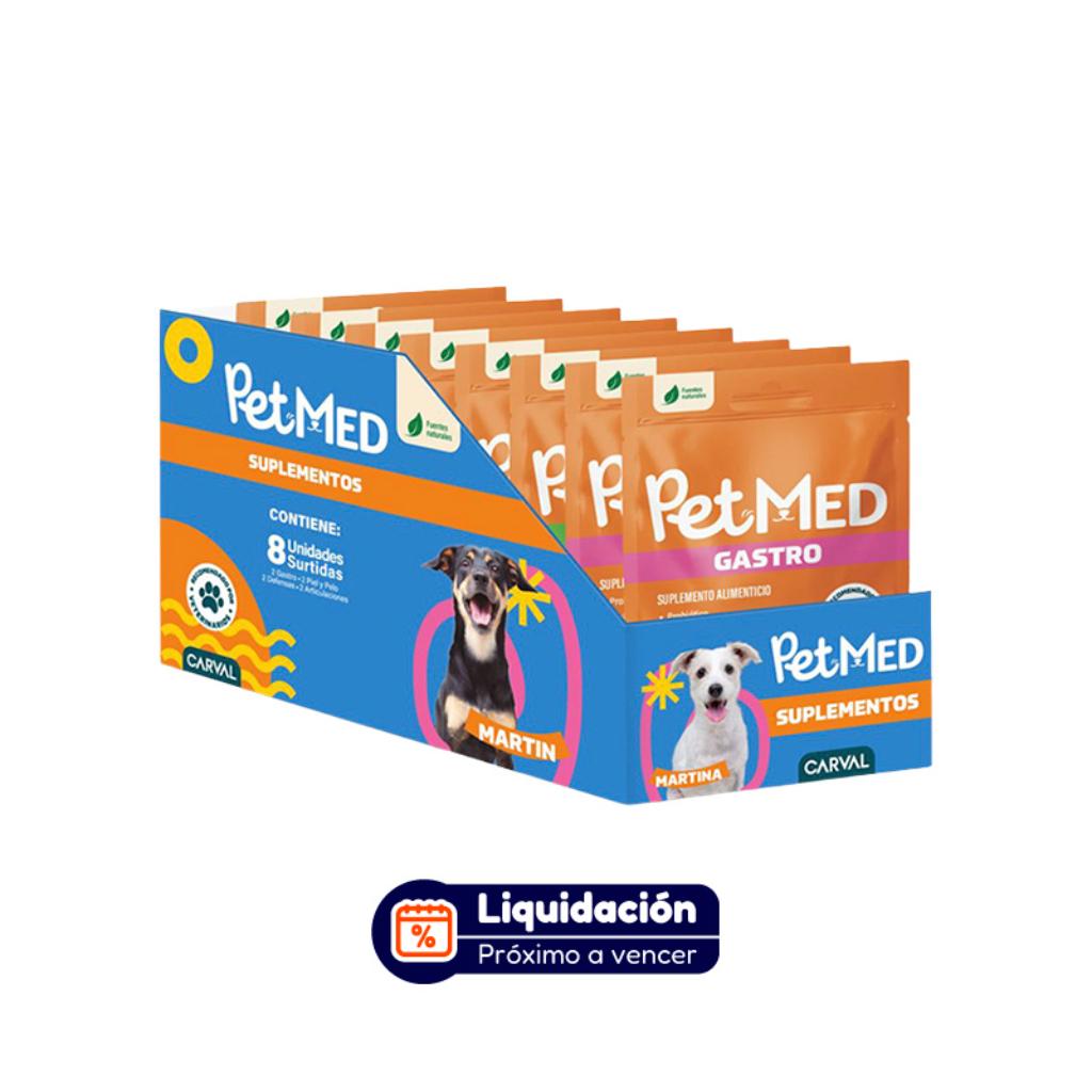 Pack Surtido Suplemento alimenticio PetMeD x8 Unds (JULIO 2026) - Señor Mascota