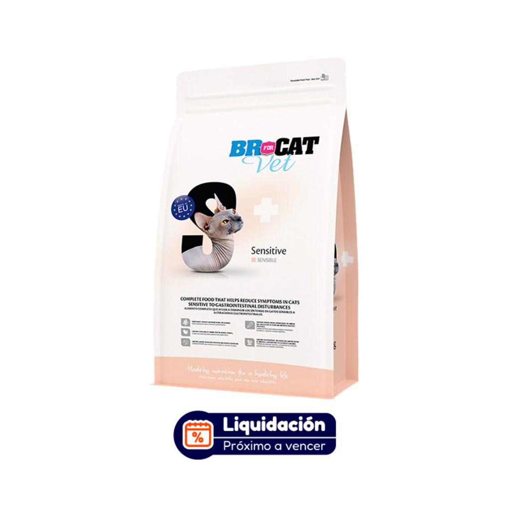 Br For Cat Vet Sensitive X 1,5kg (AGOSTO 2026) - Señor Mascota