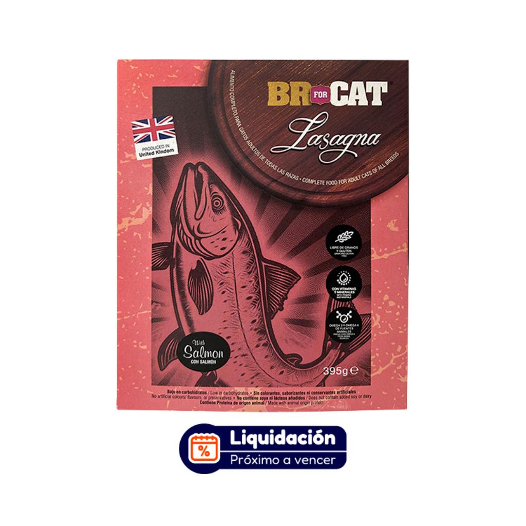 Lasagna Br For Cat Salmon x 395gr (AGOSTO 2026) - Señor Mascota