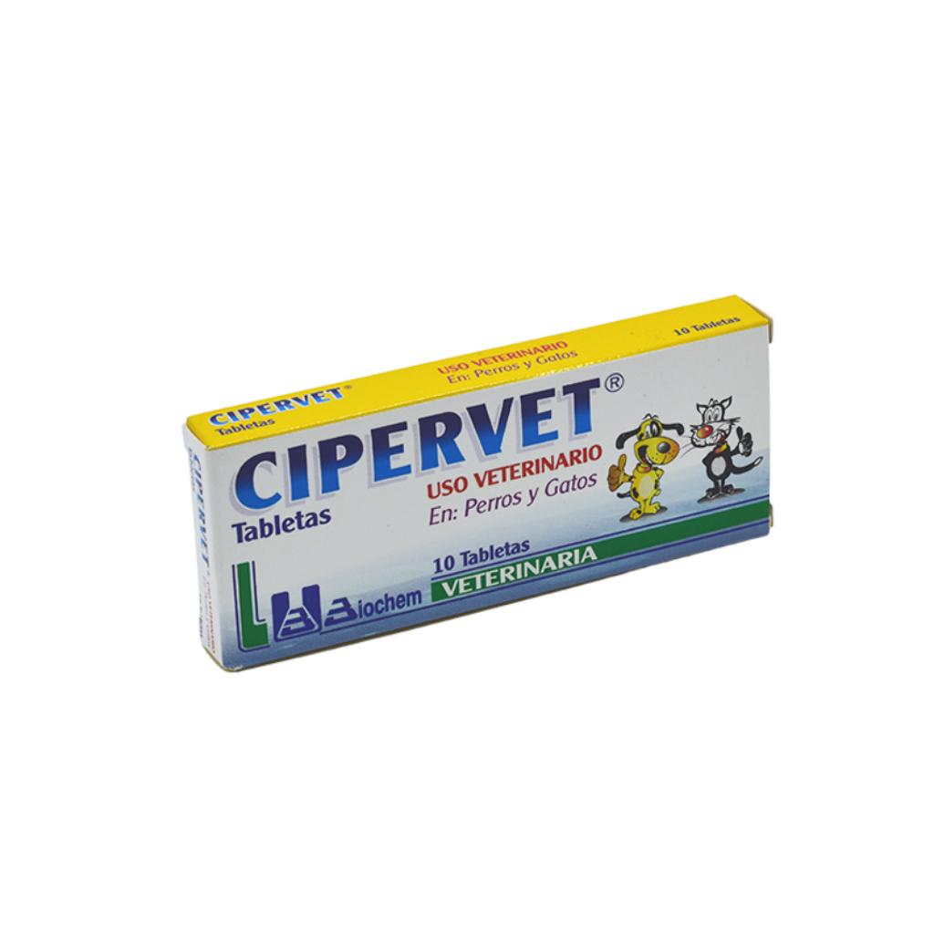 Cipervet Blister x 10Tab - Señor Mascota