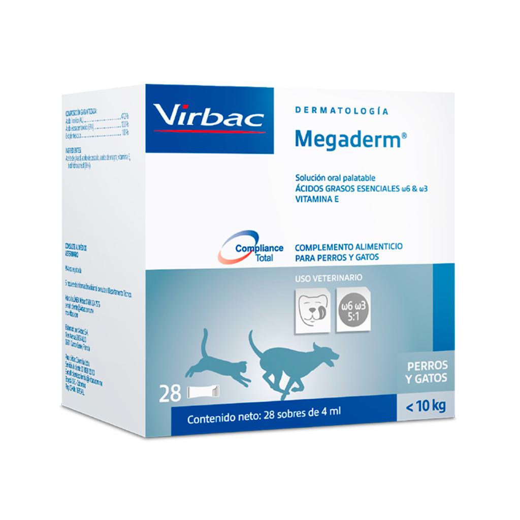 Megaderm hasta 10kg sachet x 4ml - Señor Mascota
