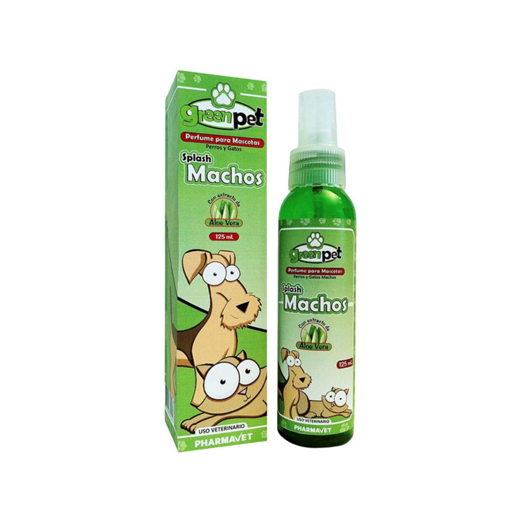 Splash Macho 125 Ml Green pet (JUNIO 2026) - Señor Mascota
