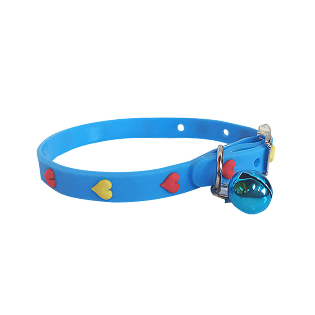 Collar Gato corazones_1