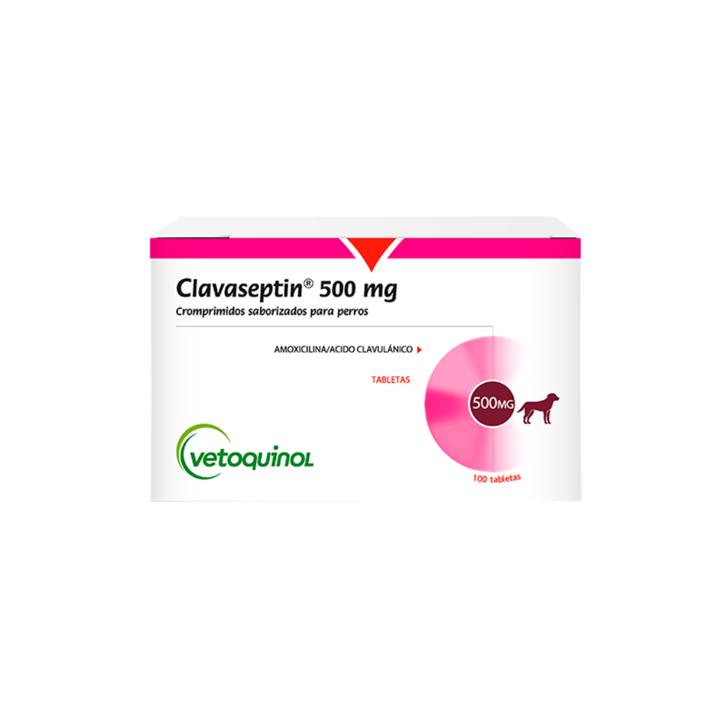 Clavaseptin 500 mg Blister x 10 Tab - Señor Mascota