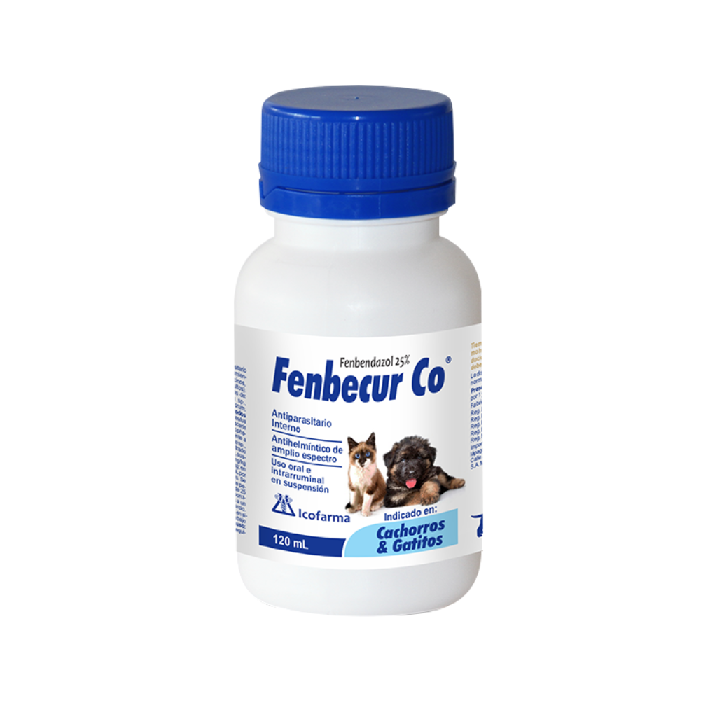 Desparasitante Fenbecur 120 Ml - Señor Mascota