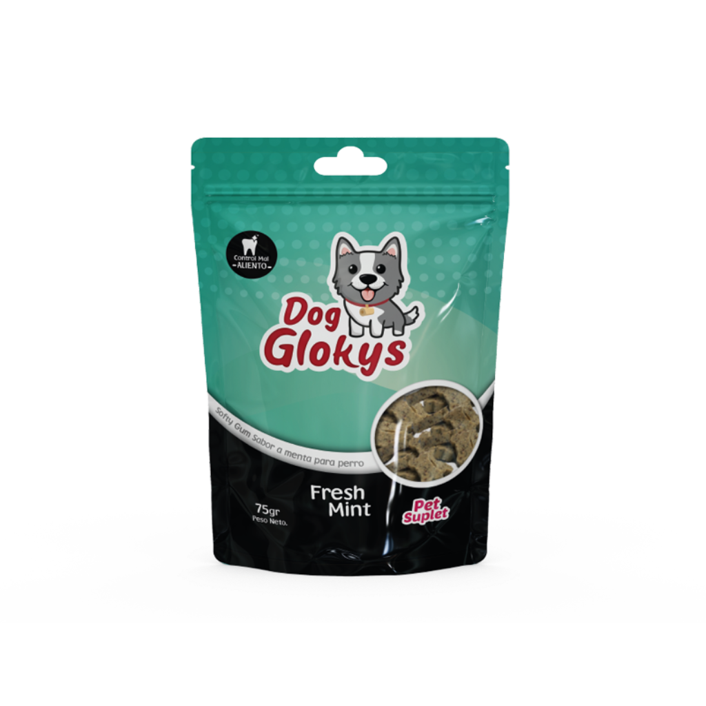 Dog Glokys Fresh Mint 75 Gr_1