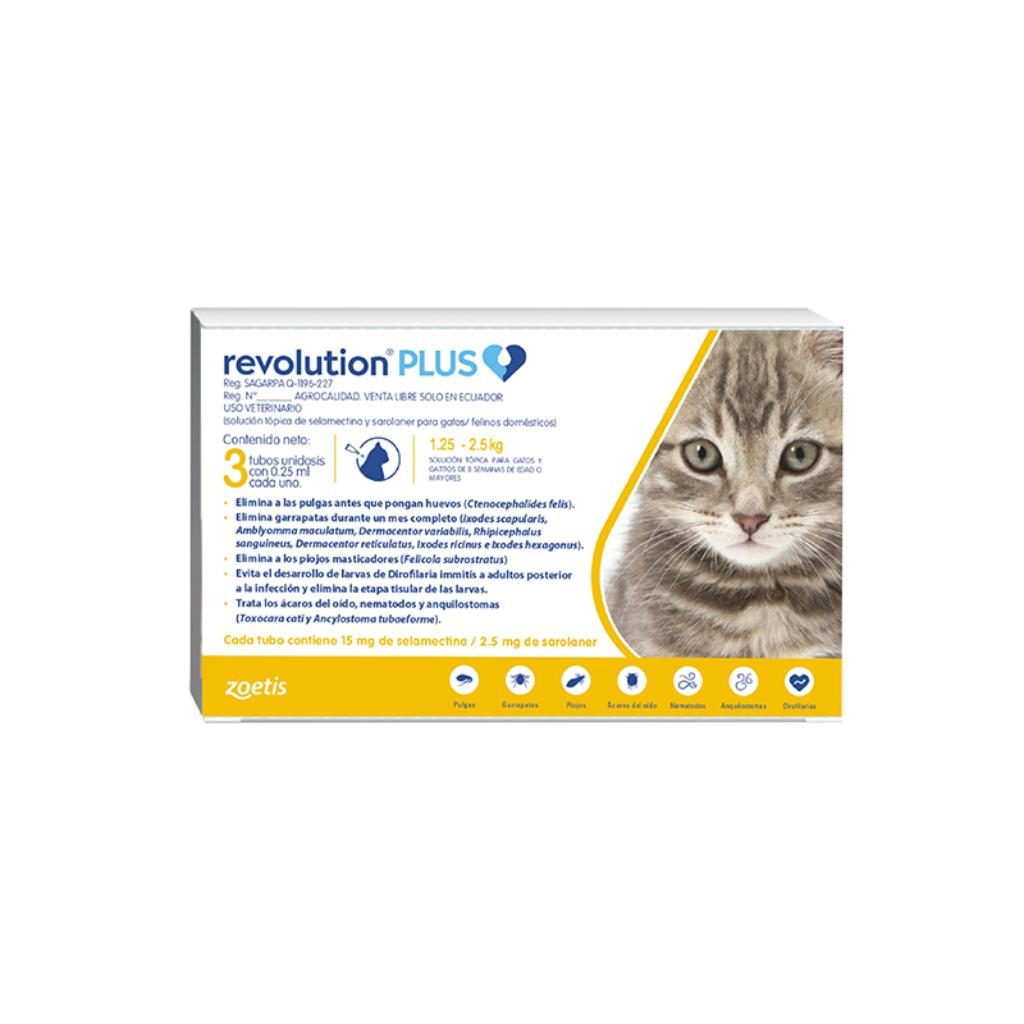 Revolution Plus 0,25Ml (1.25-2.5kg) x3 Pipetas_1