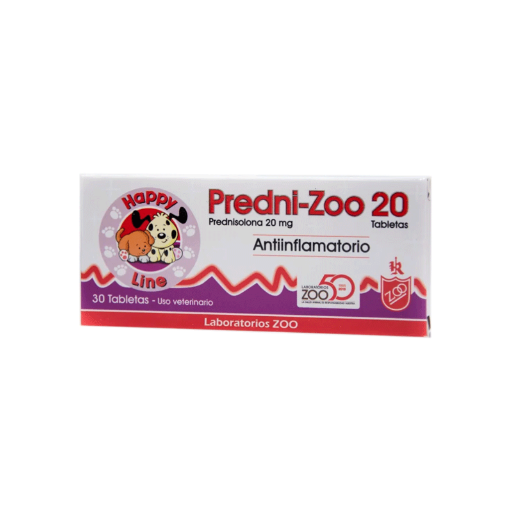 Predni Zoo X 30 Tab 20Mg - Señor Mascota
