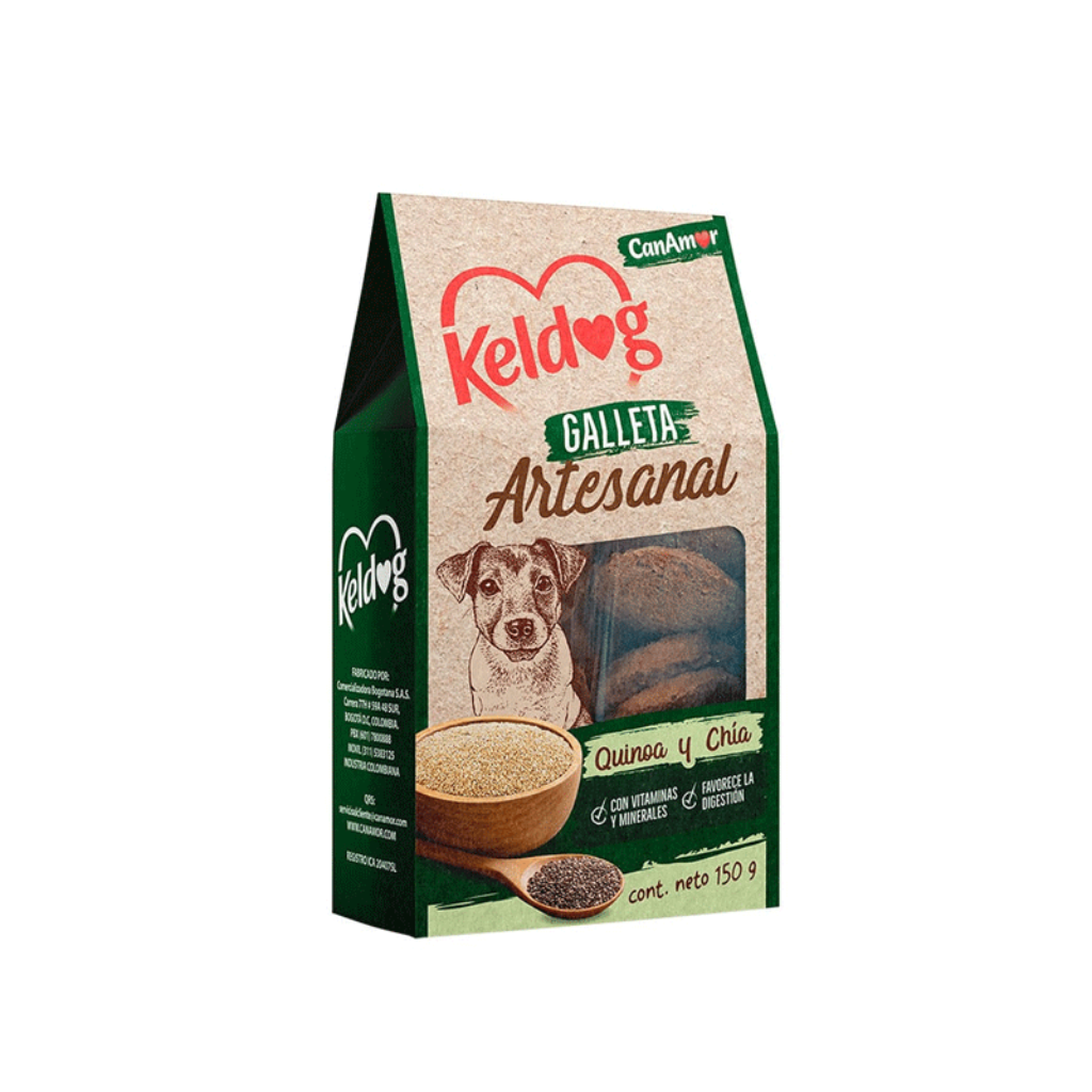 Keldog Quinoa Y Chia 150 Gr Canamor_1