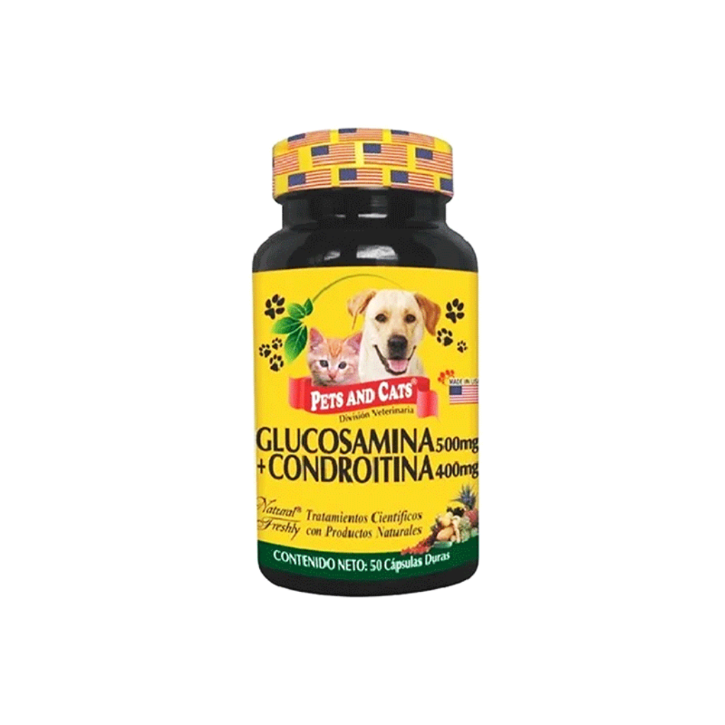 Glucosamina + Chondroitina Frasco x50 Cap_1