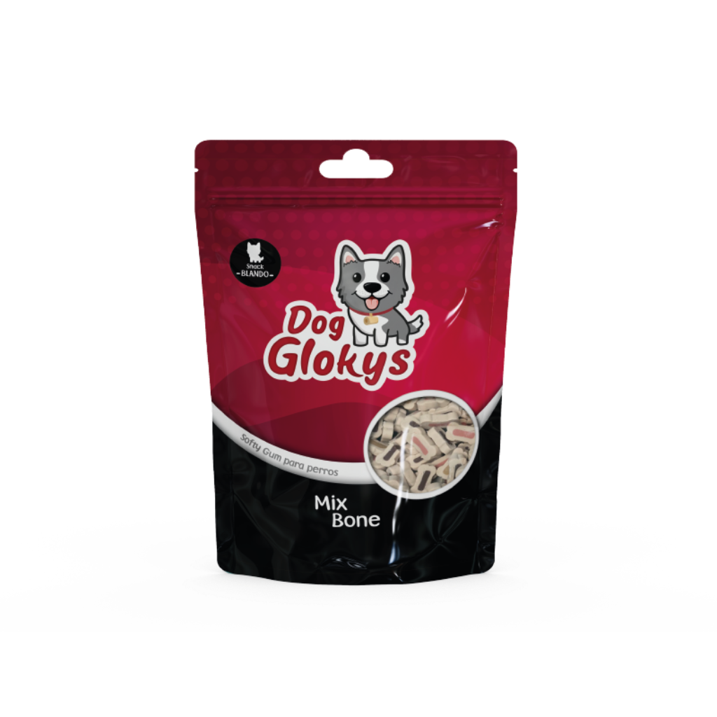 Dog Glokys Mix Bone 75 Gr - Señor Mascota
