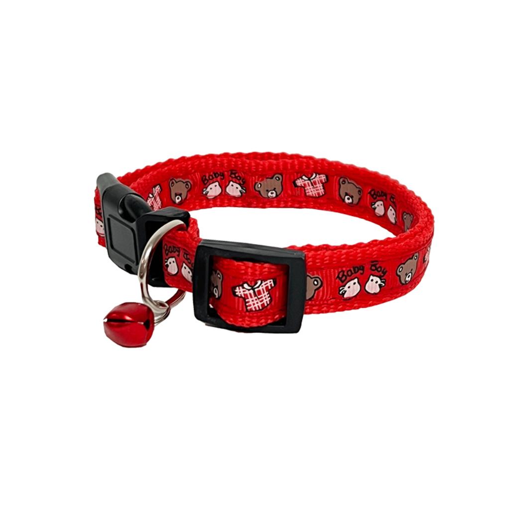 Collar Gato Tela M - Señor Mascota Collar Gato Tela M - Señor Mascota