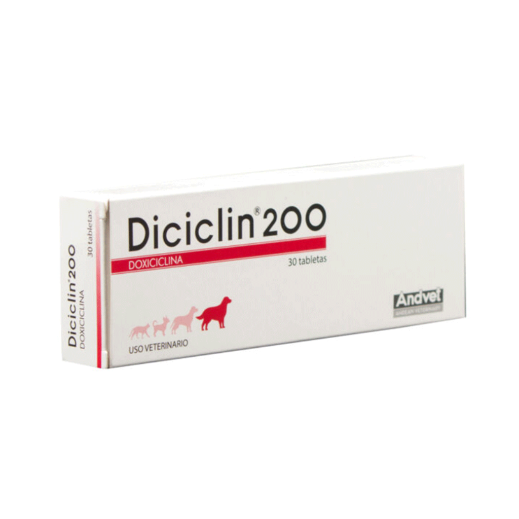 Diciclin 200 X30 Tab - Señor Mascota
