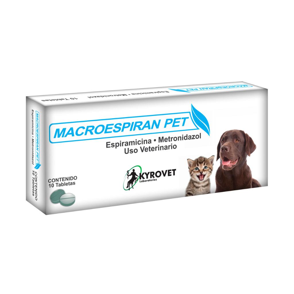 Macroespiran Tab Blister x10 - Señor Mascota