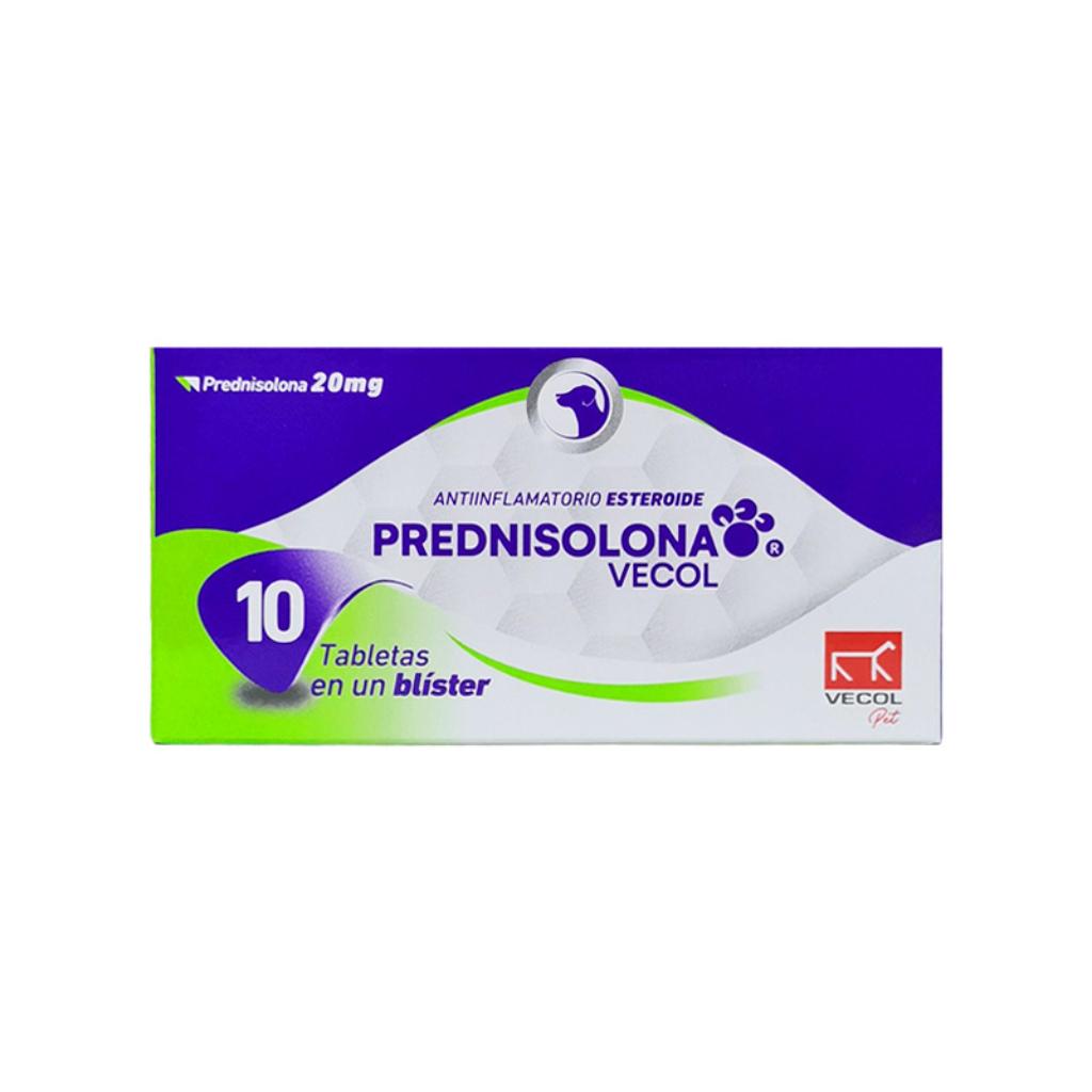 Prednisolona Blister x 10 tab 20 mg - Señor Mascota