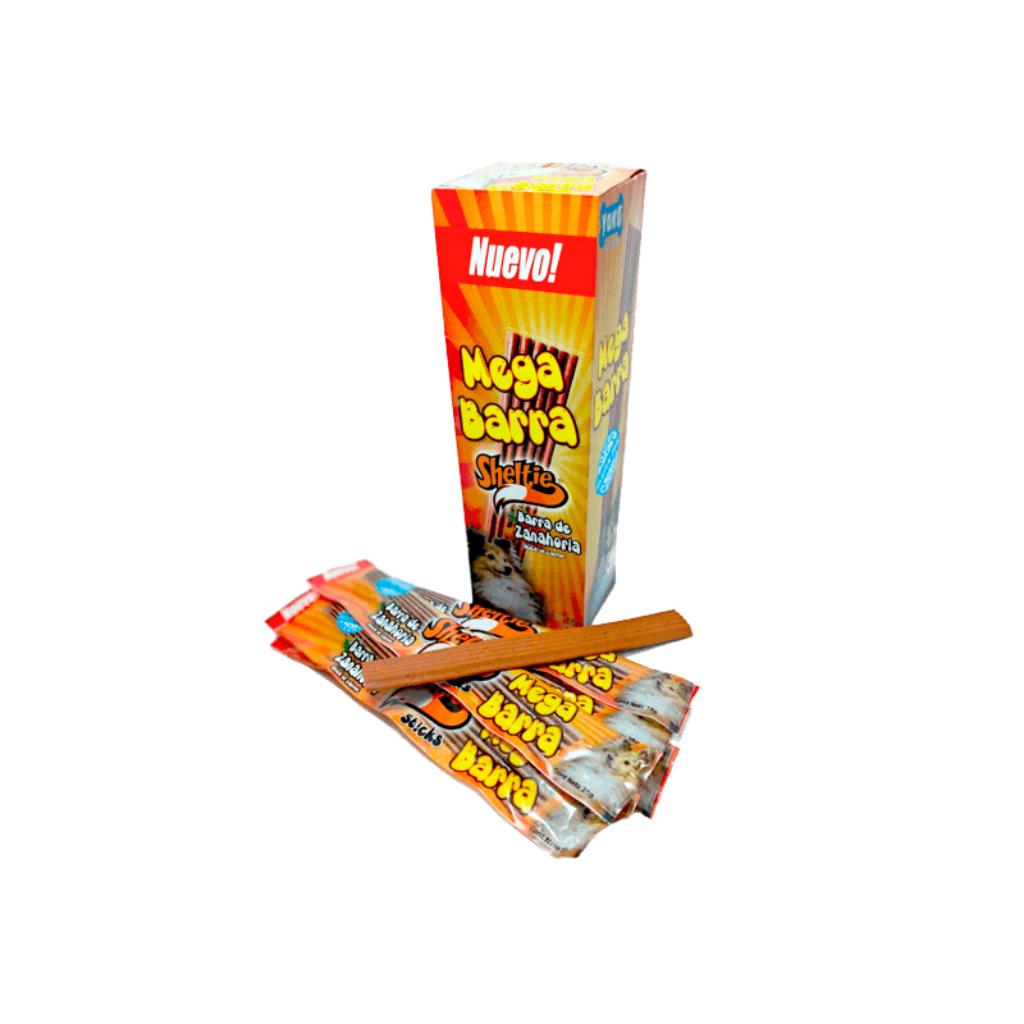Sheltie Snacks Megabarras Zanahoria 38 Gr_1