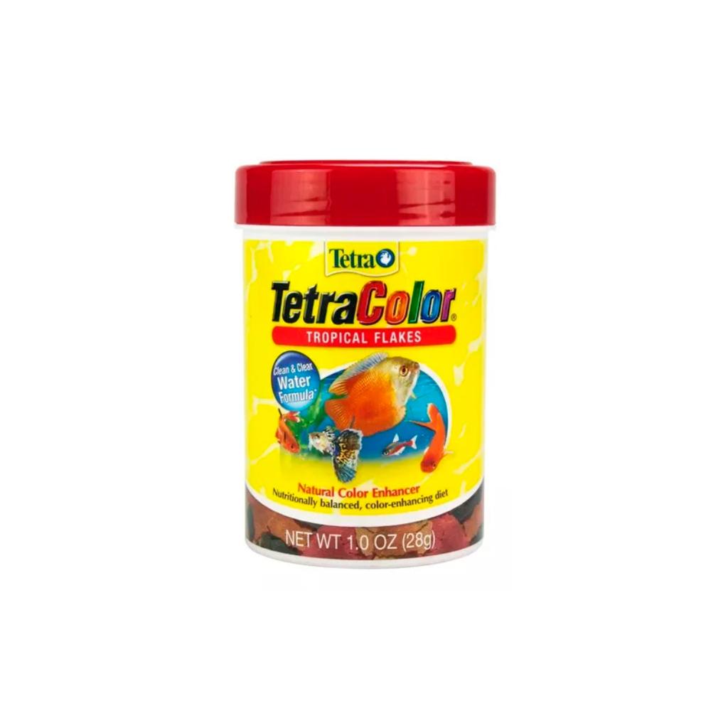 Tetra color Flakes 28 Grs - Señor Mascota