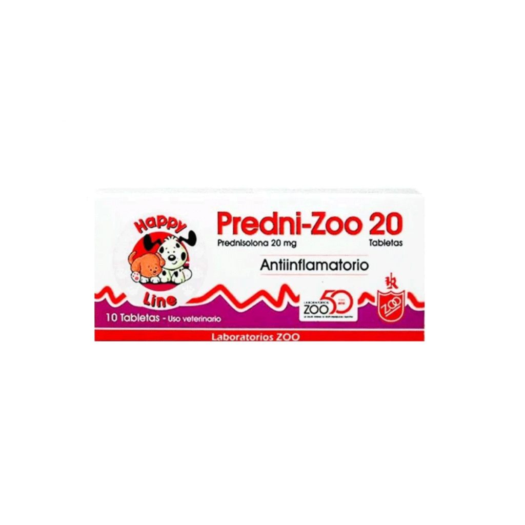 Predni-zoo 20mg x10Tab - Señor Mascota
