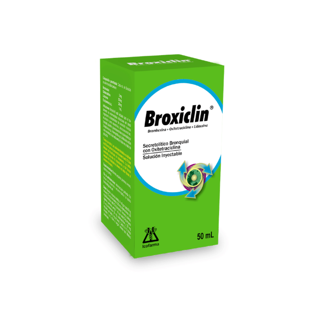 Broxiclin 50 Ml - Señor Mascota