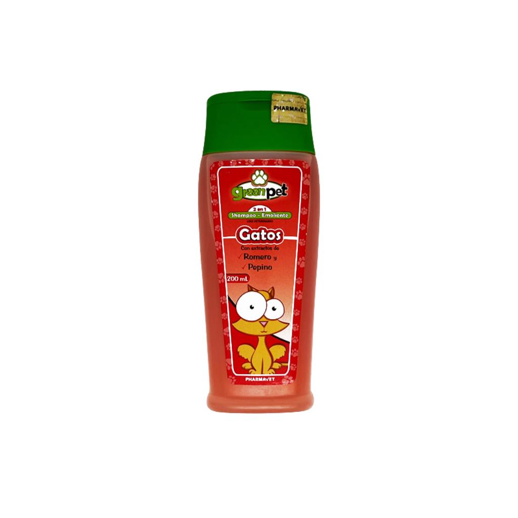 Shampoo Green pet Gatos 200ml - Señor Mascota