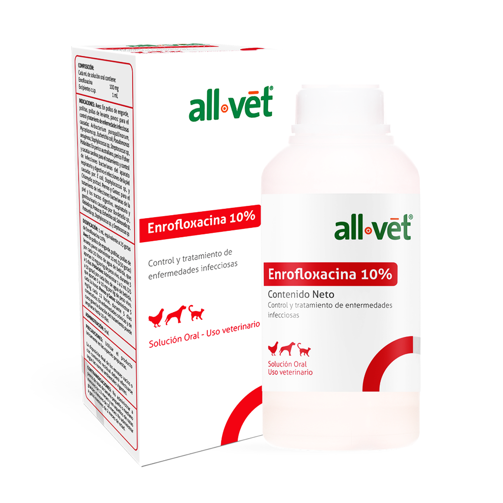 Enrofloxacina 10 - Señor Mascota