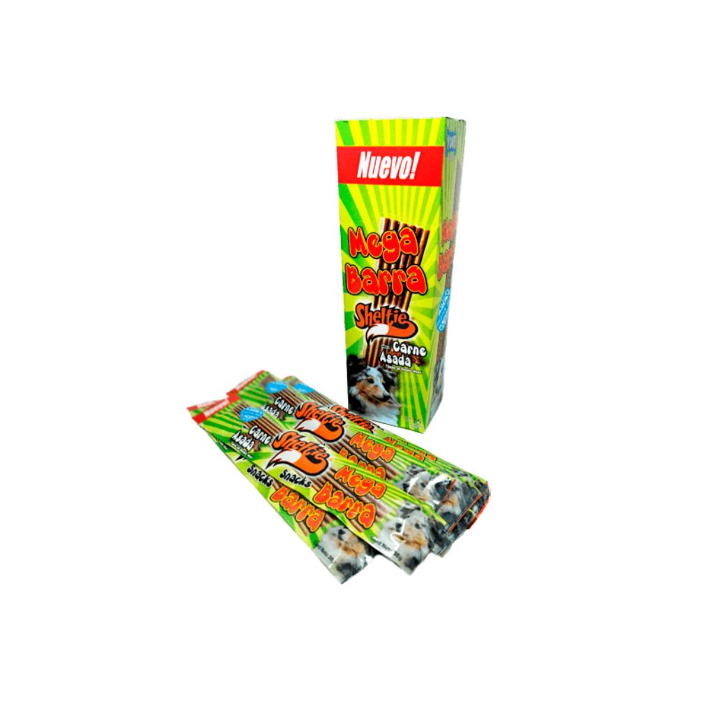 Sheltie Snacks Megabarras Carne Asada 38 Gr_1
