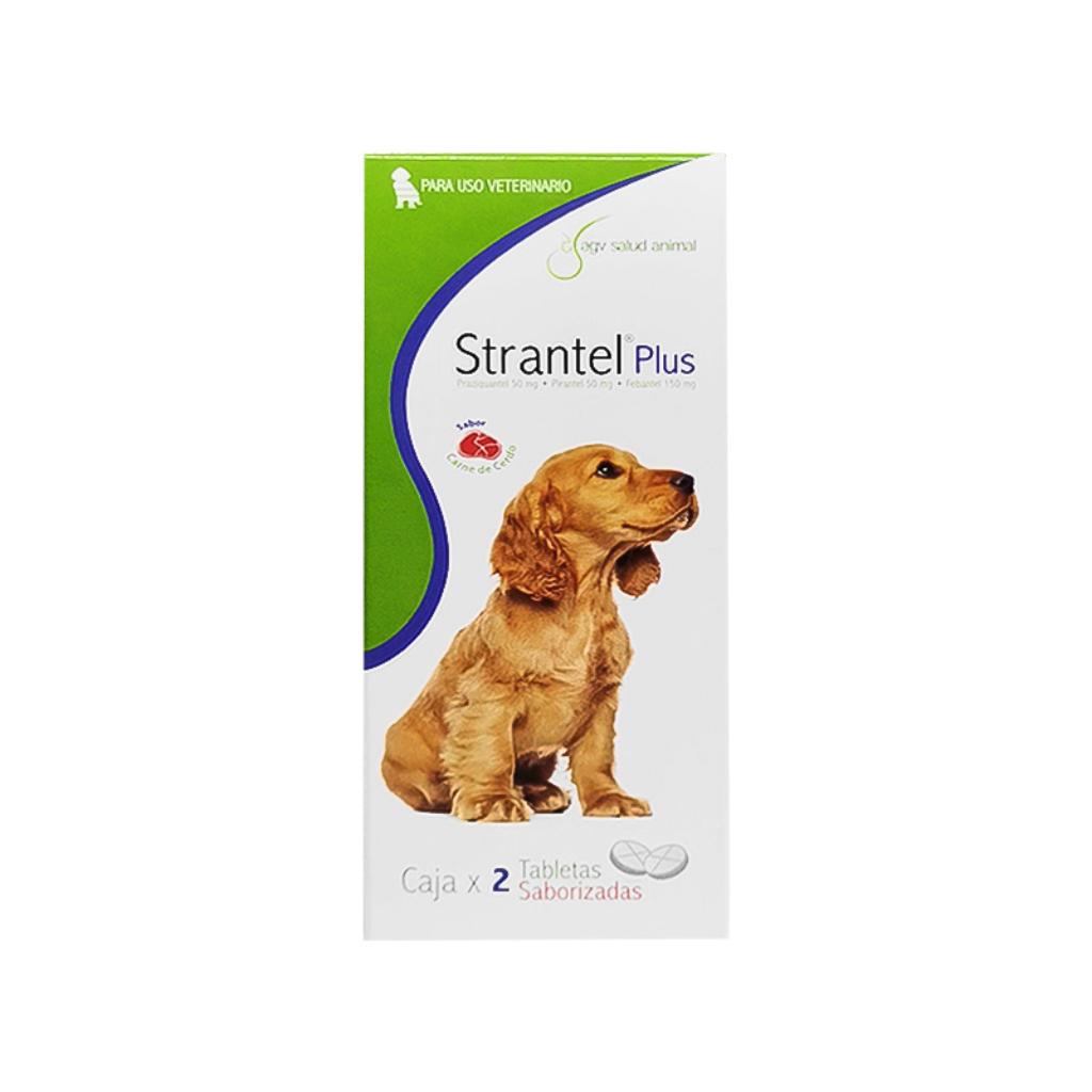 Strantel Plus x 2 Tab - Señor Mascota