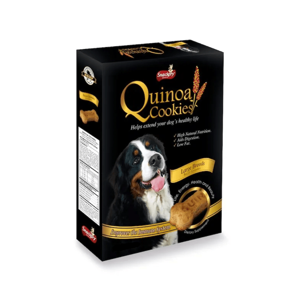 Galletas Quinoa energy razas grandes caja 250gr - Señor Mascota