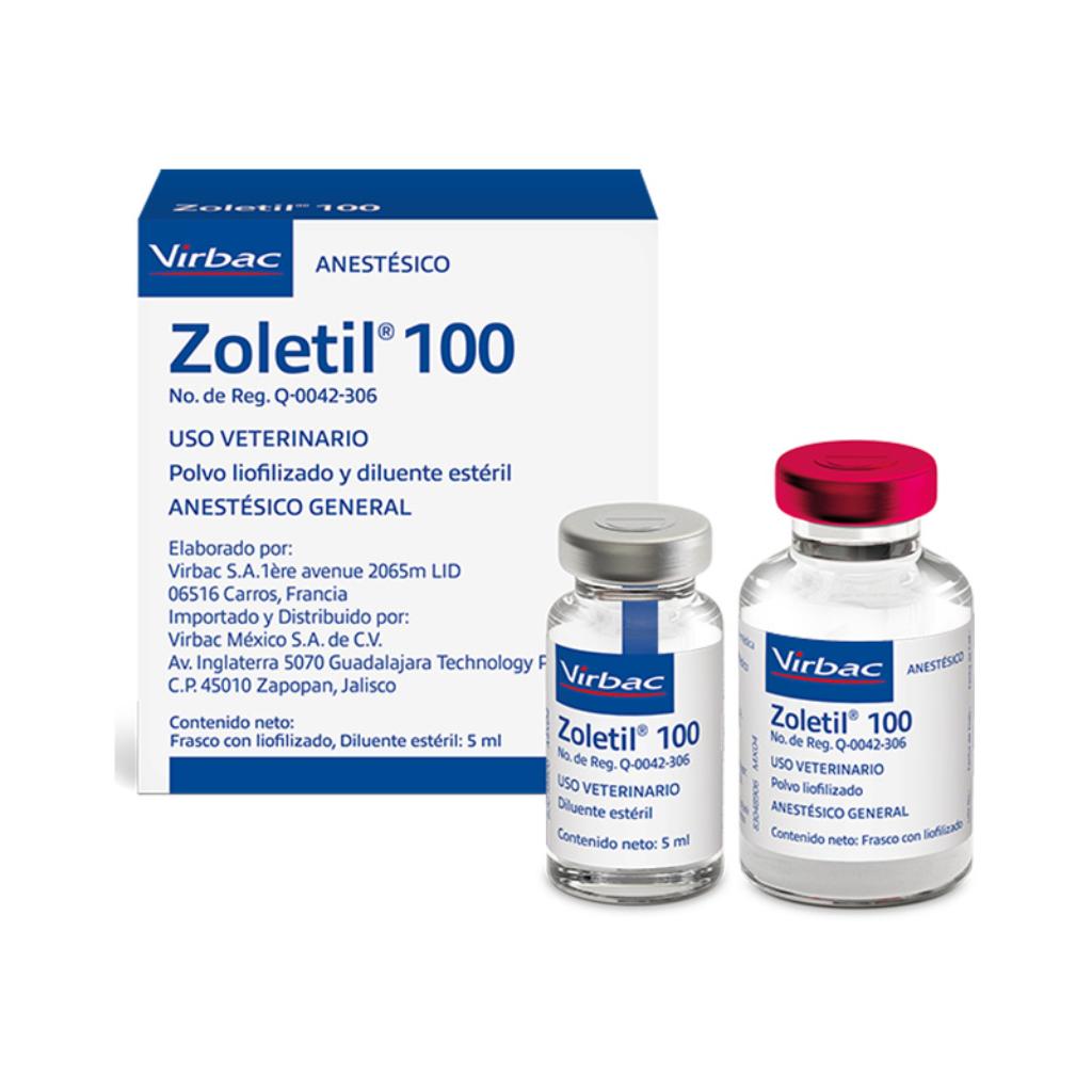 Zoletil 100 x 5ml (JUNIO 2026) - Señor Mascota