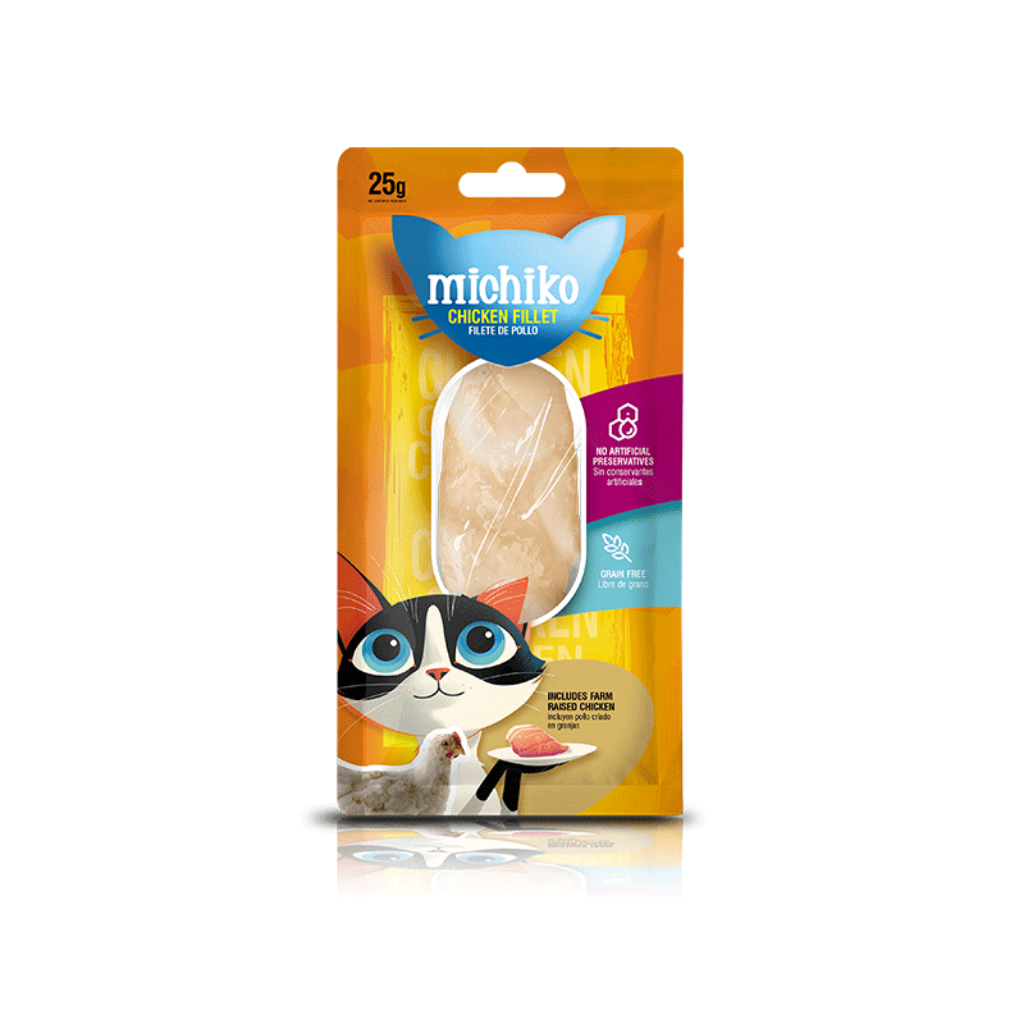 Michiko Filete Pollo 25gr - Señor Mascota