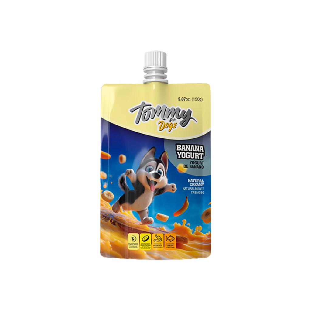Tommy Dog Yogurt Sabor A Banano X 150 Gr_1