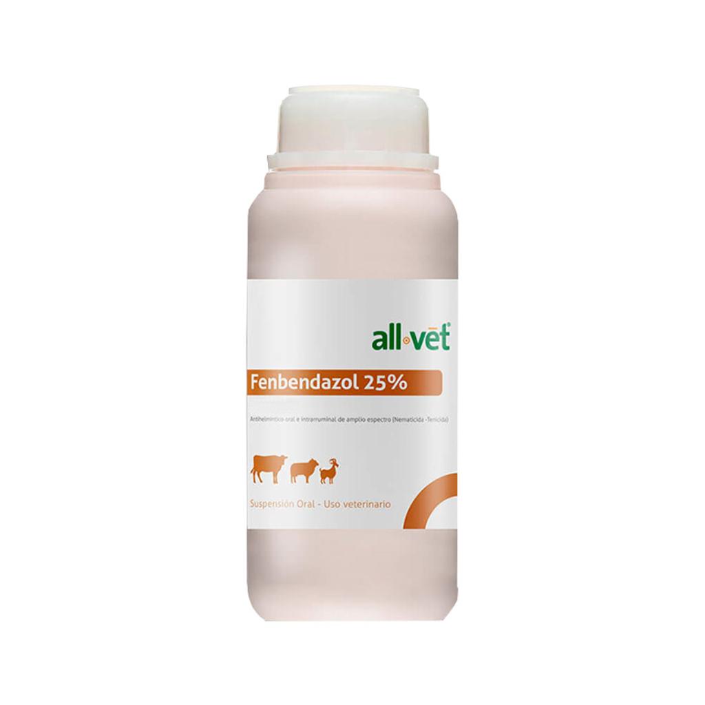 Fenbendazol 25% Susp oral FCO x120ml (Allvet) - Señor Mascota