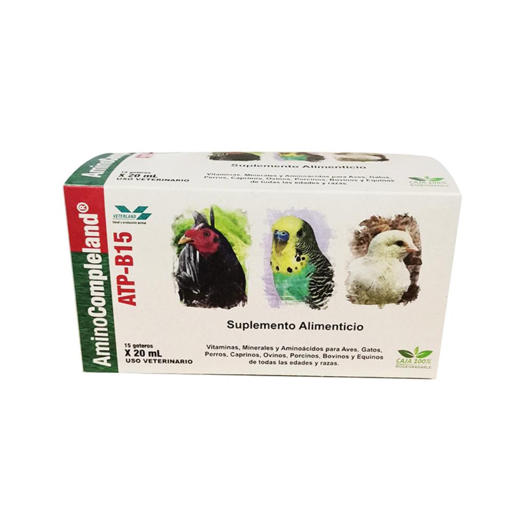 Aminocompleland ATP-B15 x 20 ml - Señor Mascota