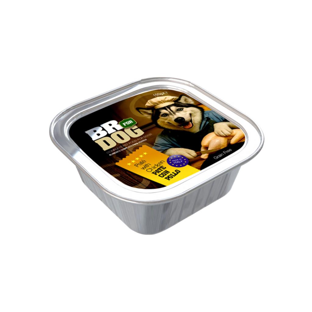 Br For Dog Pate Con Pollo 150Gr - Señor Mascota