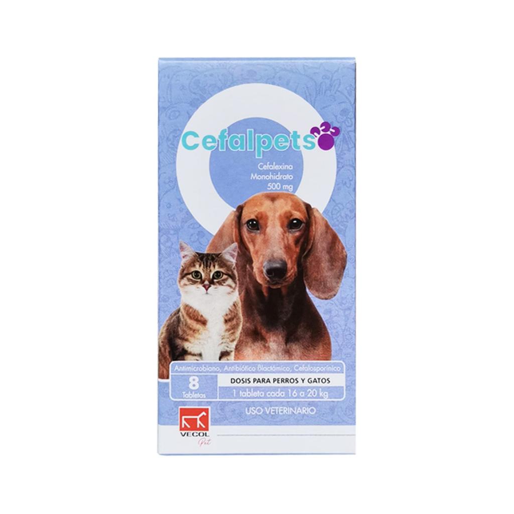Cefalpets 500mg x8 Tab - Señor Mascota