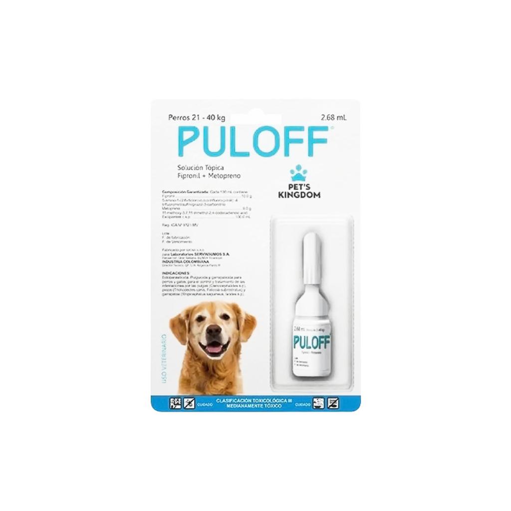 Puloff Perro 21 a 40 kg - Señor Mascota