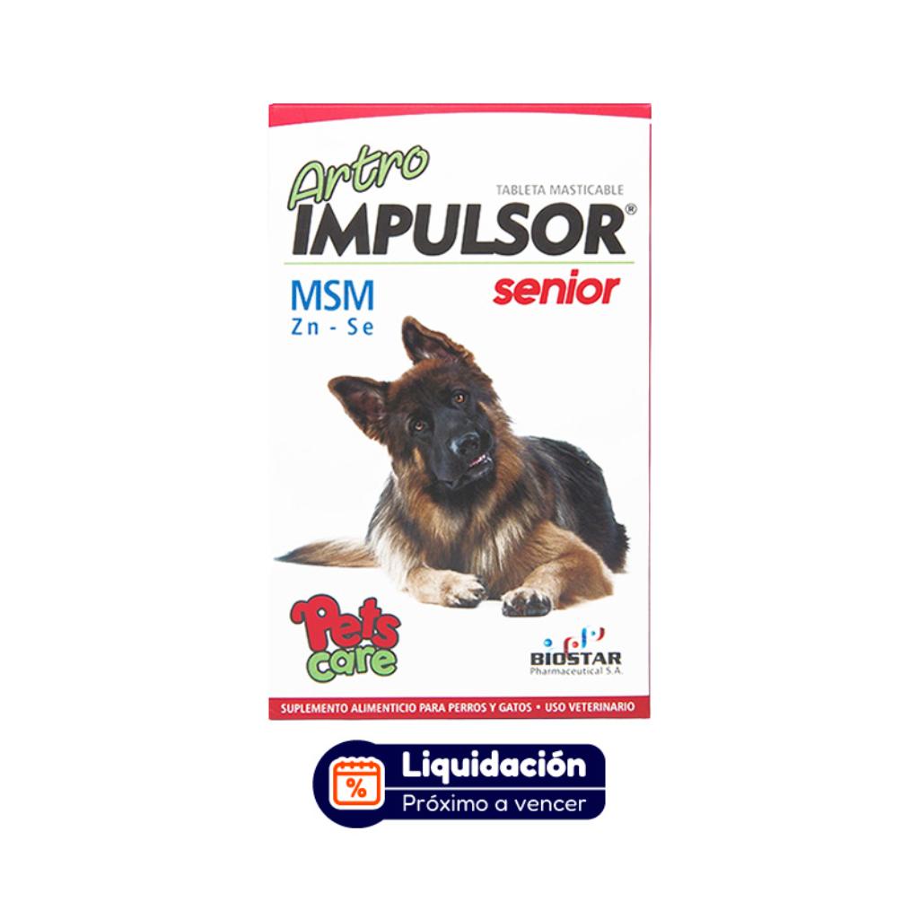 Artro Impulsor MSM x 30 Tab (NOVIEMBRE 2026) - Señor Mascota