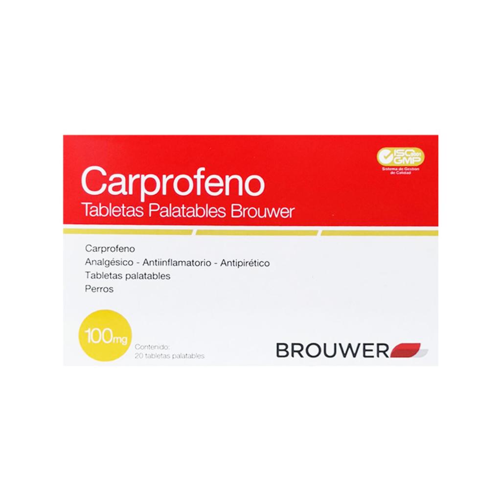 Carprofeno 100 mg Caja x20 Comprimidos - Señor Mascota
