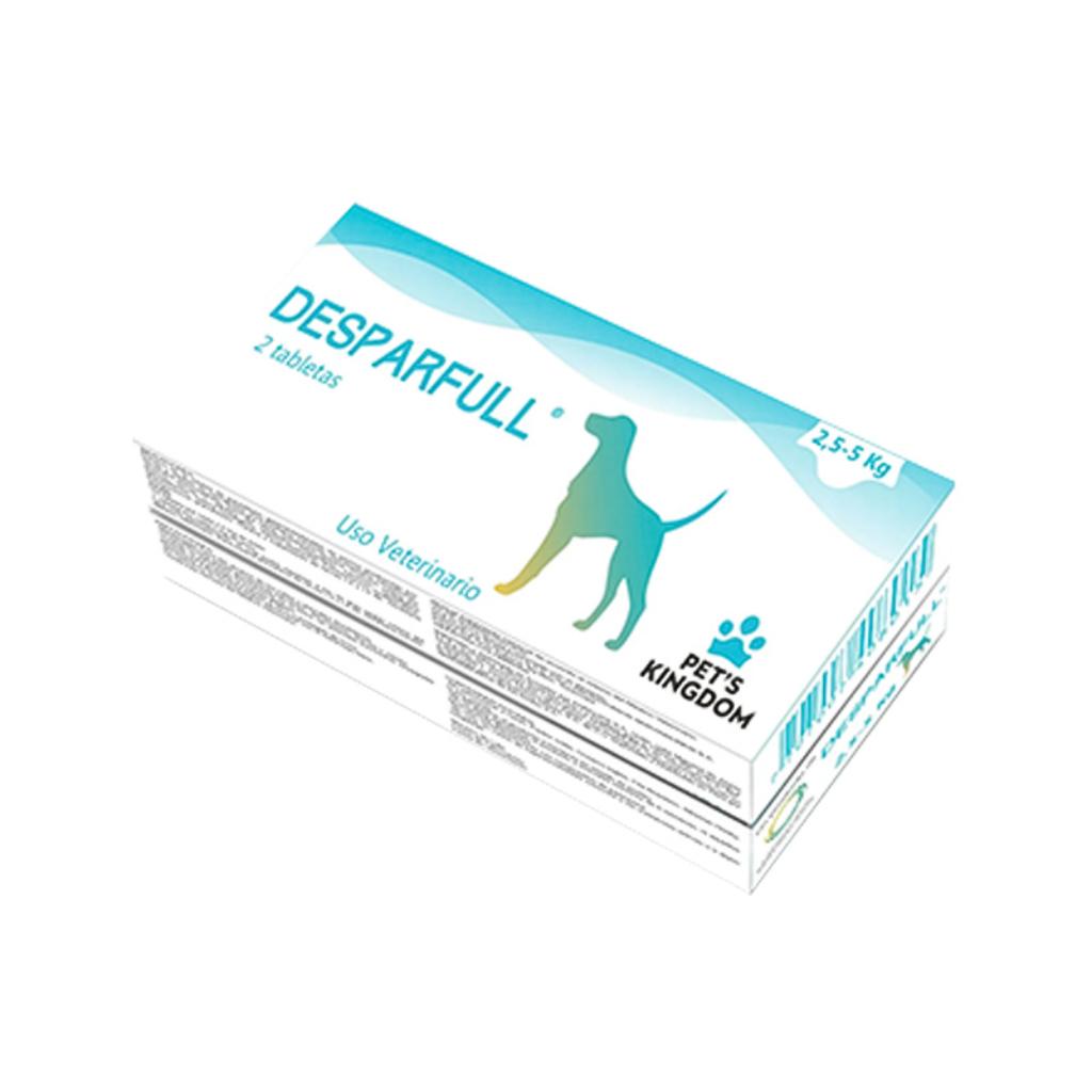 Desparfull x2 Tabletas 2,5-5Kg - Señor Mascota