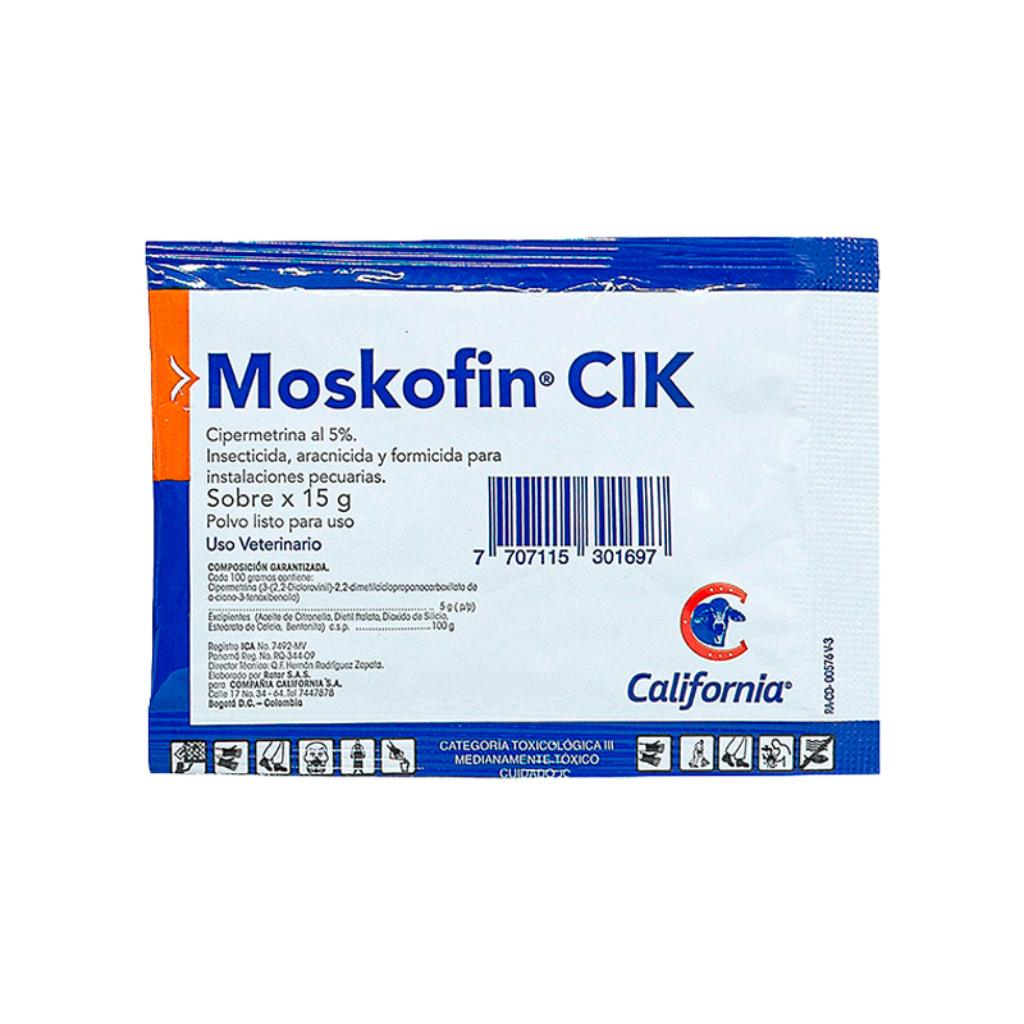 Moskofin Cik sobre x15g - Señor Mascota