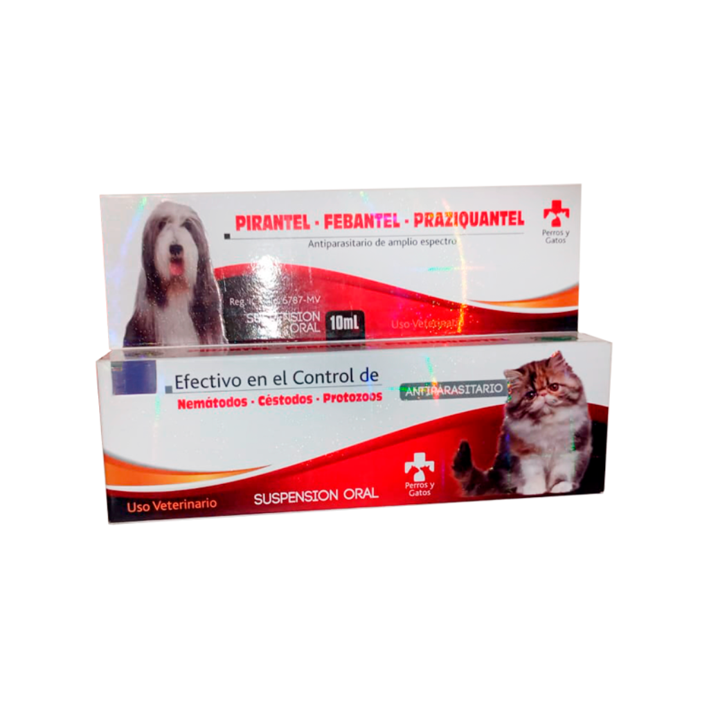 Desparasitante Pirantel 5ml - Señor Mascota