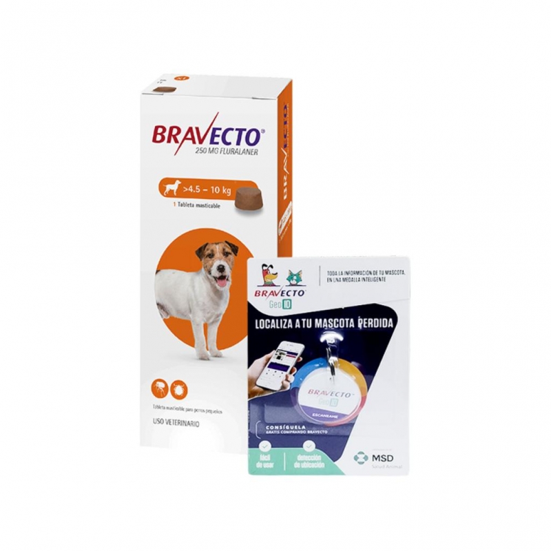 Bravecto 3M 4.5 a 10kg (Naranja) (1) + Geo ID(1)_1