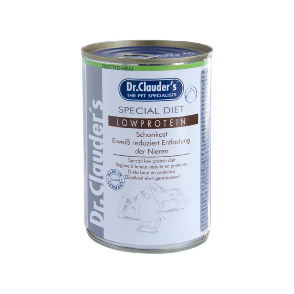 Lata Dr. Clauder´S Perro Low Protein 400 Gr - Señor Mascota