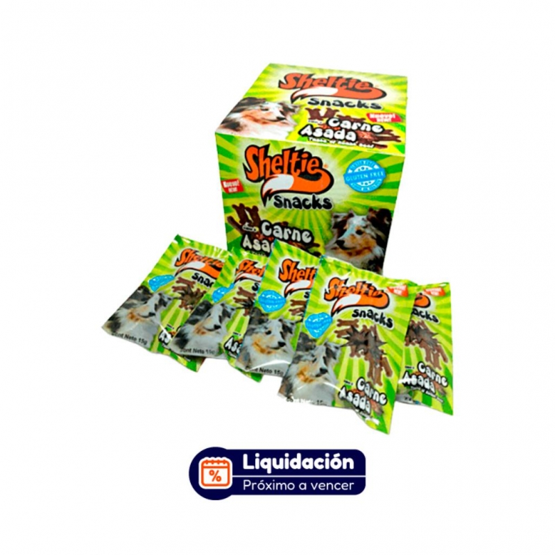 Sheltie Snacks Carne Asada 15 Gr (DICIEMBRE 2026)_1