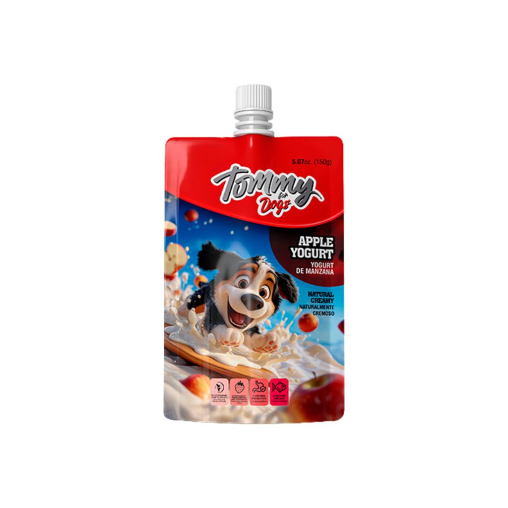 Tommy Dog Yogurt Sabor A Manzana X 150 Gr_1