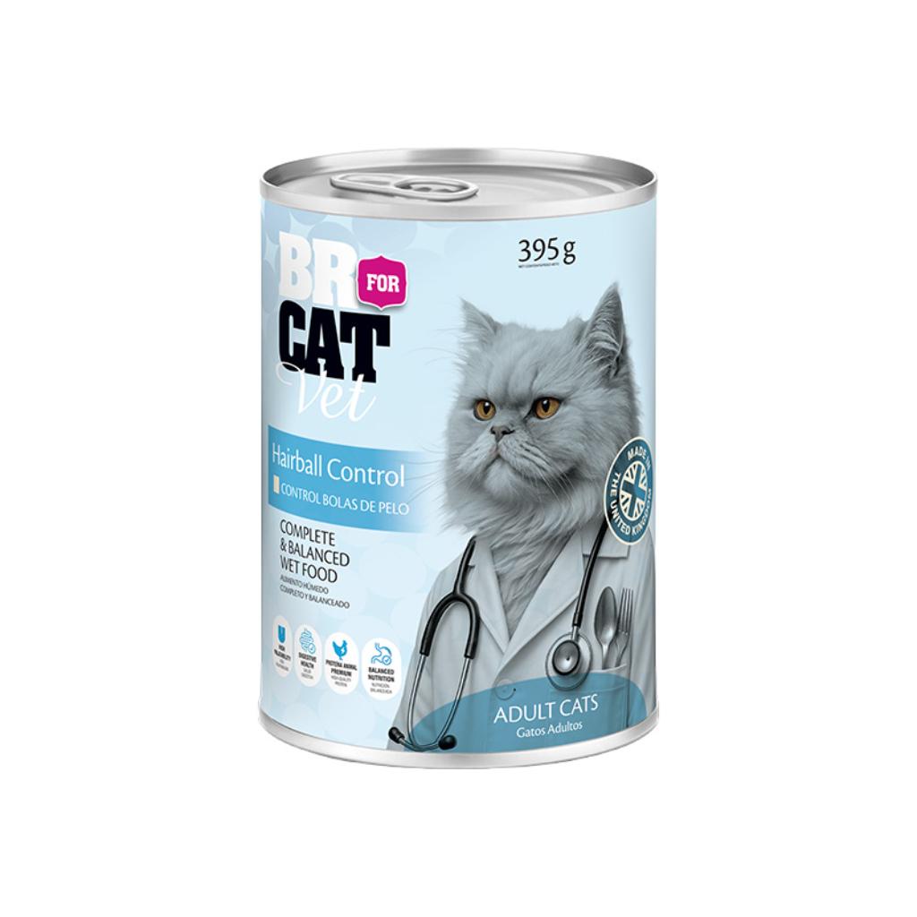 Lata Br For Cat Vet Hairball Control X 395 Gr - Señor Mascota