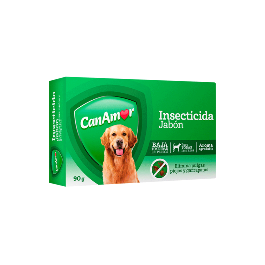 Jabon Insecticida 90 Gr Can amor - Señor Mascota