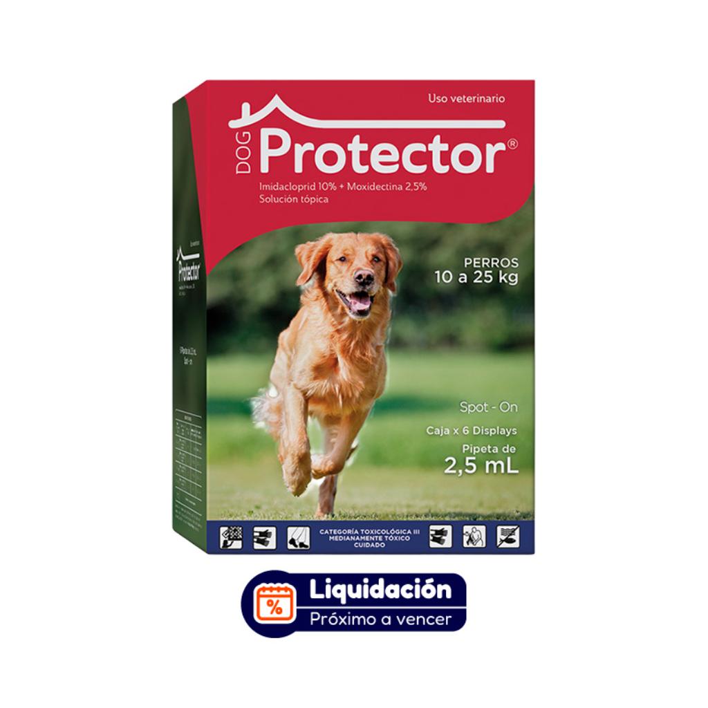 Protector Dog 10 a 25kg x1 pipeta (DICIEMBRE 2026) - Señor Mascota