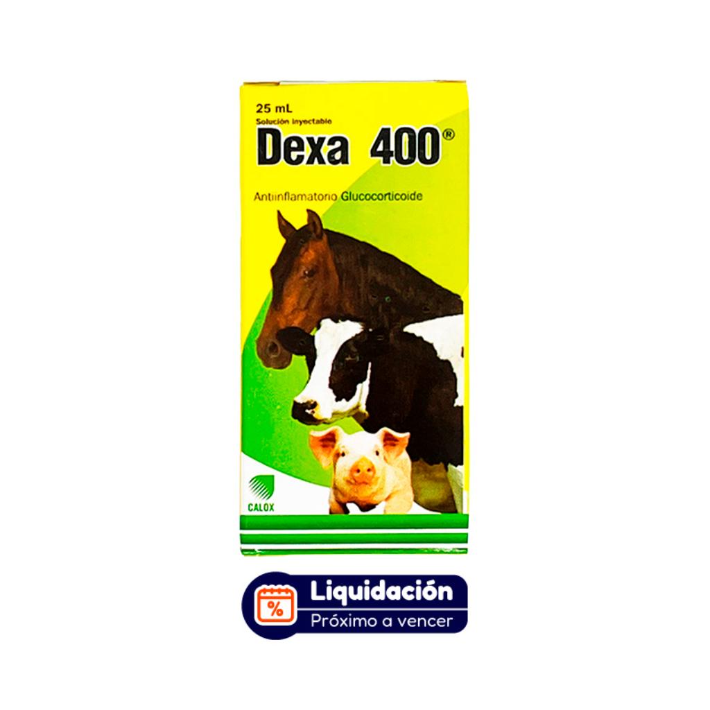Dexa 400 Calox 25ml (DICIEMBRE 2026) - Señor Mascota