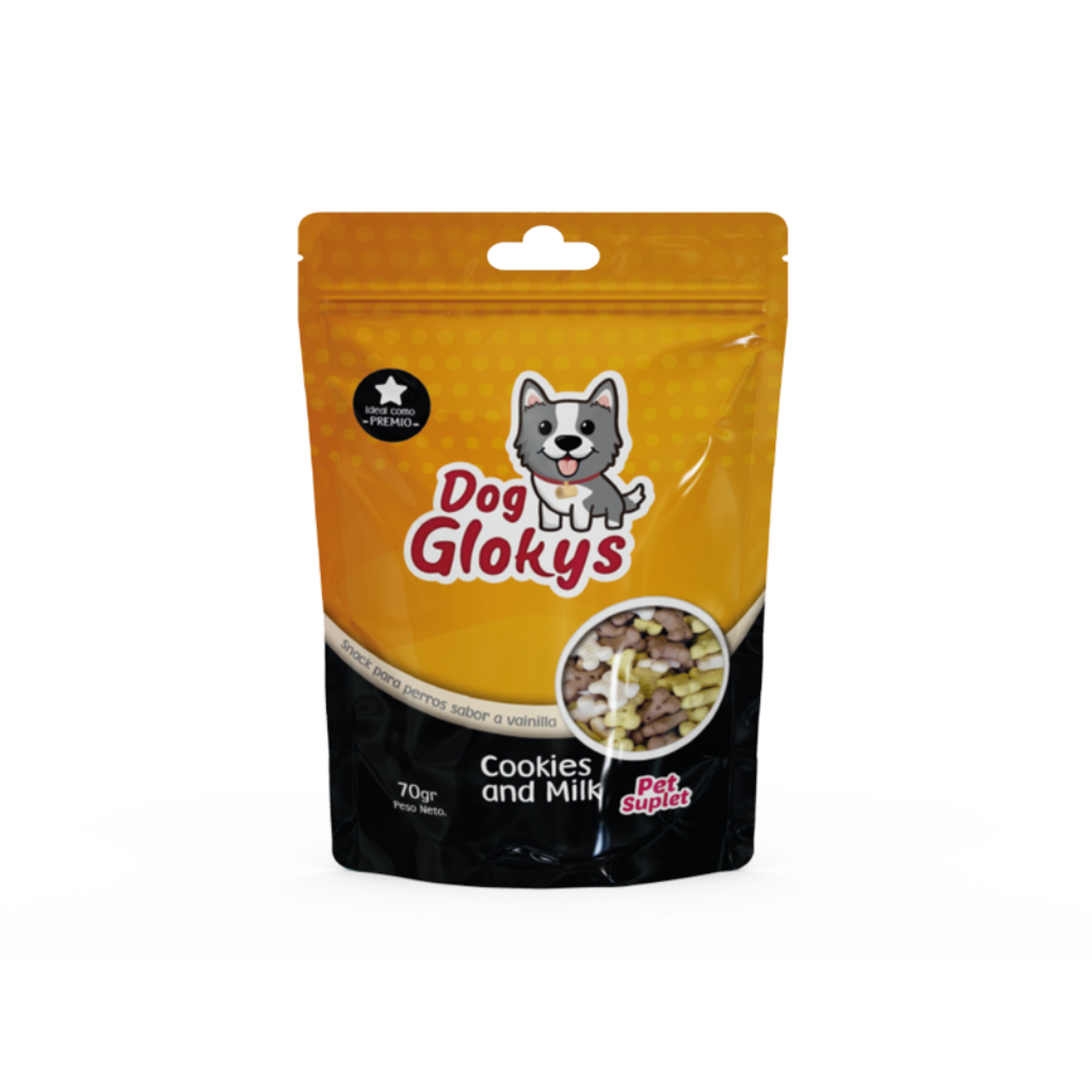 Dog Glokys Cookies And Milk 70 Gr_1
